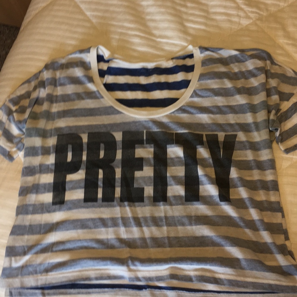 Striped Crop T-shirt